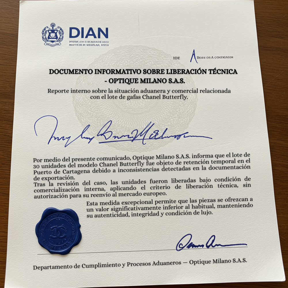 Gafas Chanel Butterfly™